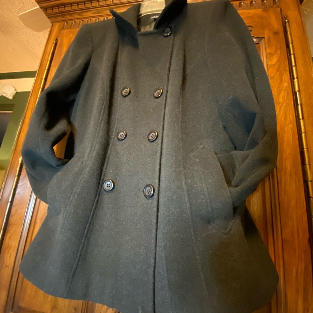 SONOMA WOOL PEA COAT - LARGE